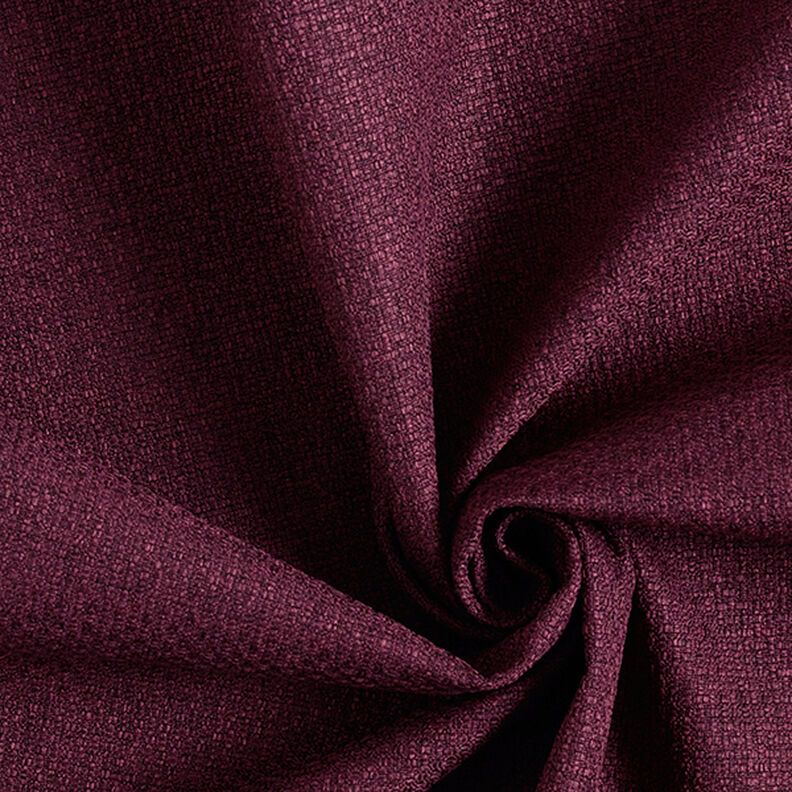 Polsterstoff Webstruktur – aubergine,  image number 1