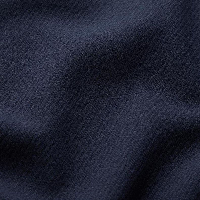 Mantelstoff Woll-Mix Uni – nachtblau,  image number 2