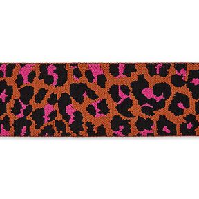 Gummiband Leo [40 mm] – orange/pink, 