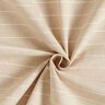 Dekostoff Canvas breite Streifen recycelt – dunkelbeige,  thumbnail number 3