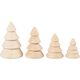 Weihnachtsbäume aus Holz [4 Stk.],  thumbnail number 3