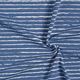 Baumwolljersey Skribbel-Streifen – jeansblau,  thumbnail number 3