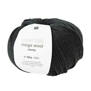 Essentials Mega Wool chunky | Rico Design – schwarz, 