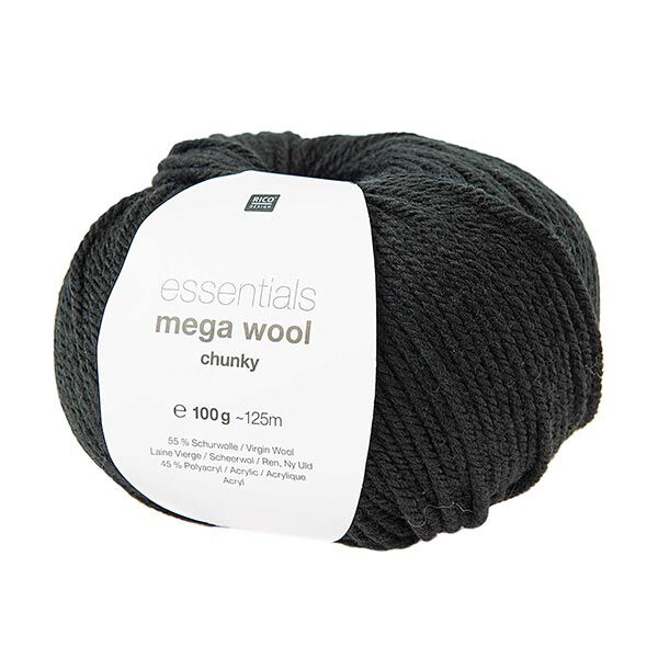 Essentials Mega Wool chunky | Rico Design – schwarz, image number 1
