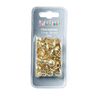 Polsternägel [ 17 mm | 50 Stk.] - gold metallic,  thumbnail number 1