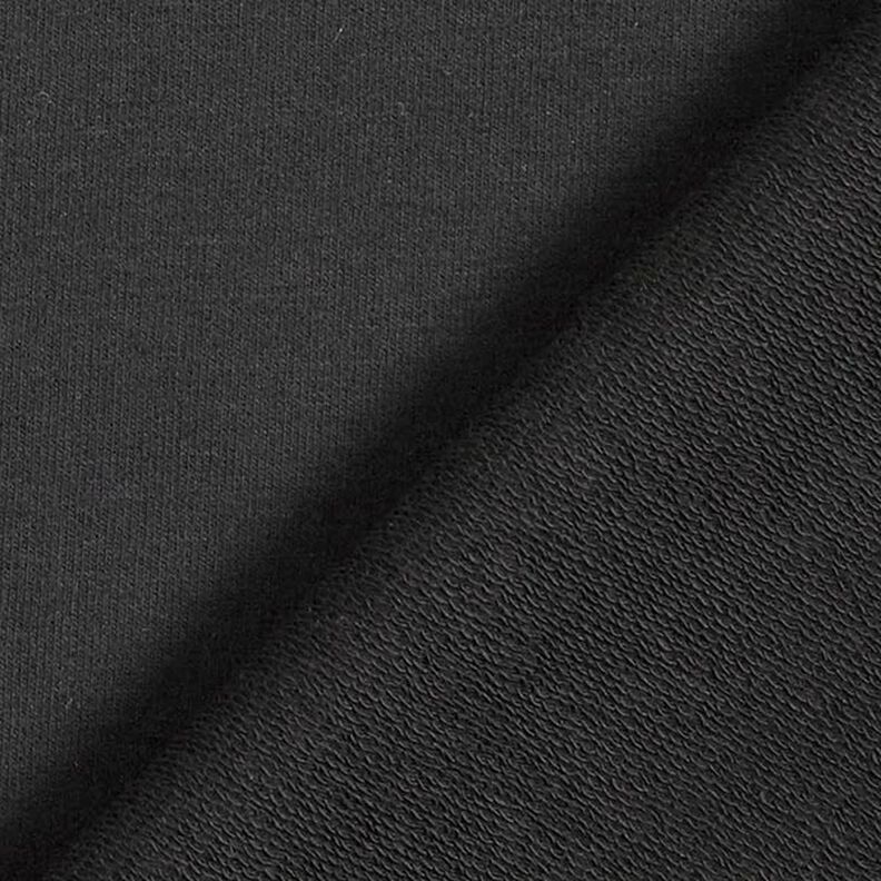 Leichter French Terry Uni – schwarz,  image number 4