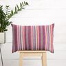 Dekostoff Jacquard Pastell-Streifen – rosa/lila,  thumbnail number 6