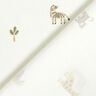 Baumwolljersey kleine Steppentiere &ndash; weiss,  thumbnail number 4