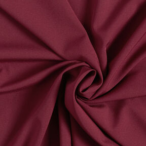 Blusenstoff Uni – bordeauxrot, 