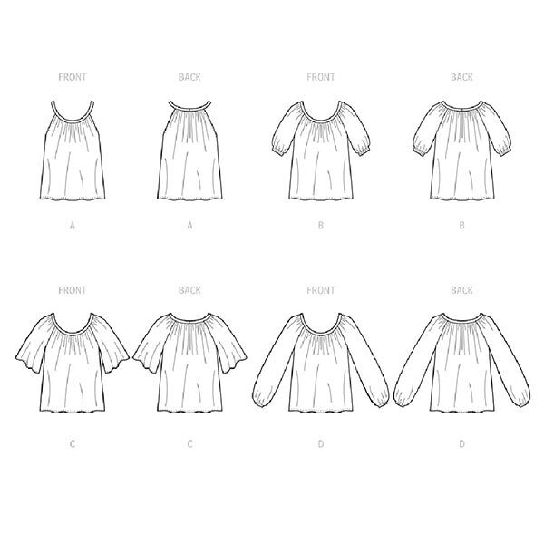 Tops | McCalls 8256 | OneSize, image number 8