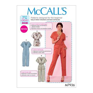 Jumpsuit | McCalls 7936 | 32-40, 