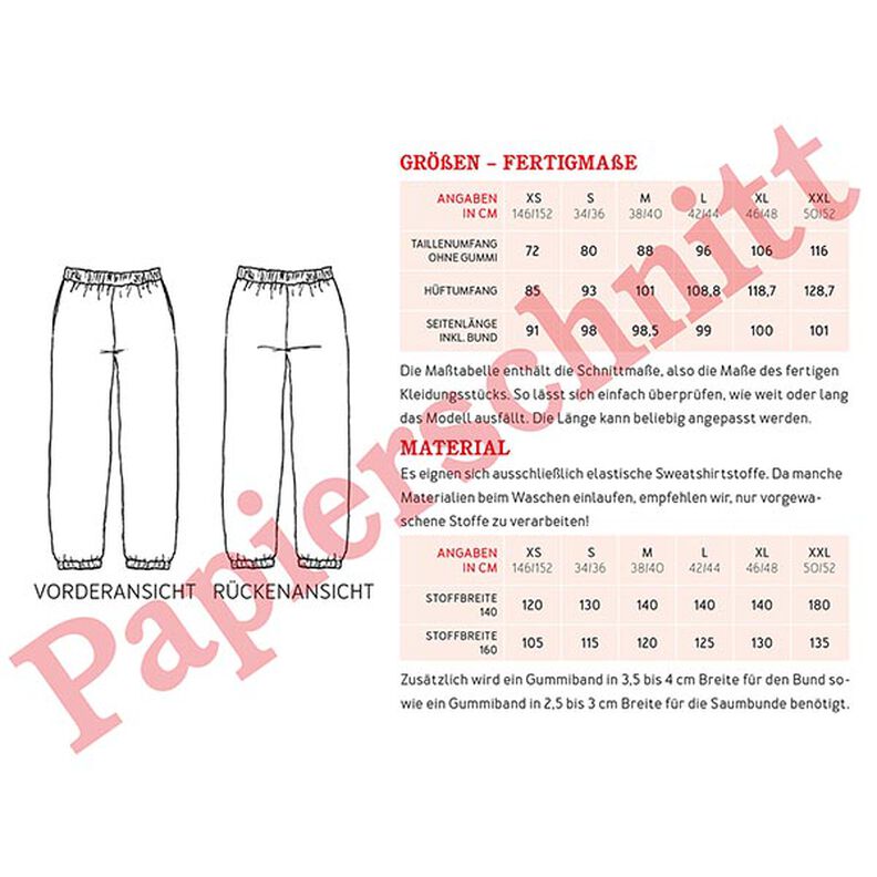 FRAU JOJO Jogginghose mit Seitennahttaschen | Studio Schnittreif | XS-XXL, image number 8