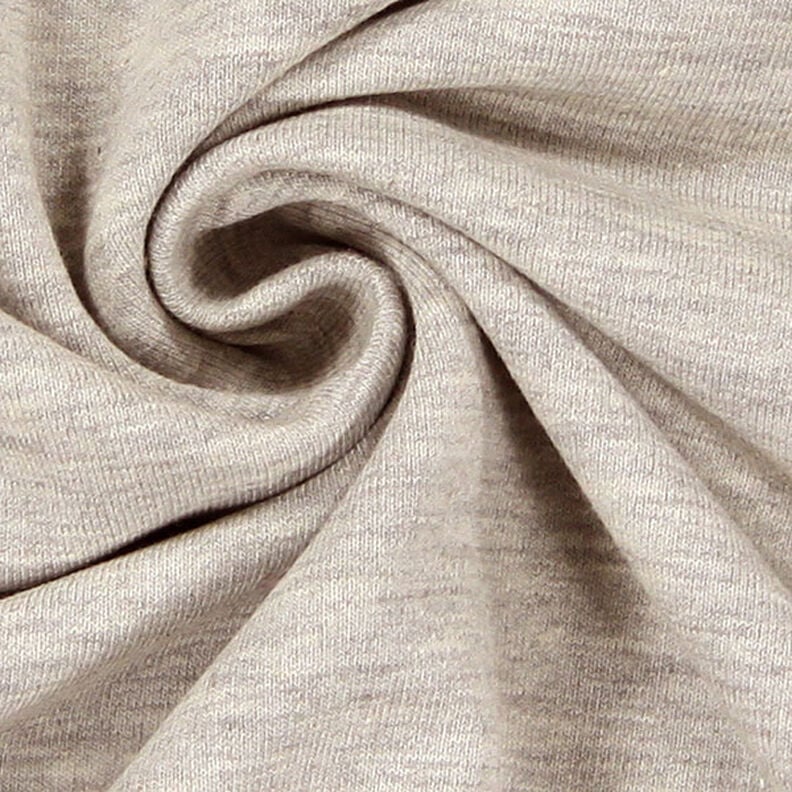 Leichter French Terry Melange – hellgrau,  image number 2