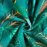 Dekostoff Canvas Paradiesvögel – dunkelgrün,  thumbnail number 3