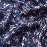 Stretch Satin Jacquard Blumensträuße – marineblau,  thumbnail number 2