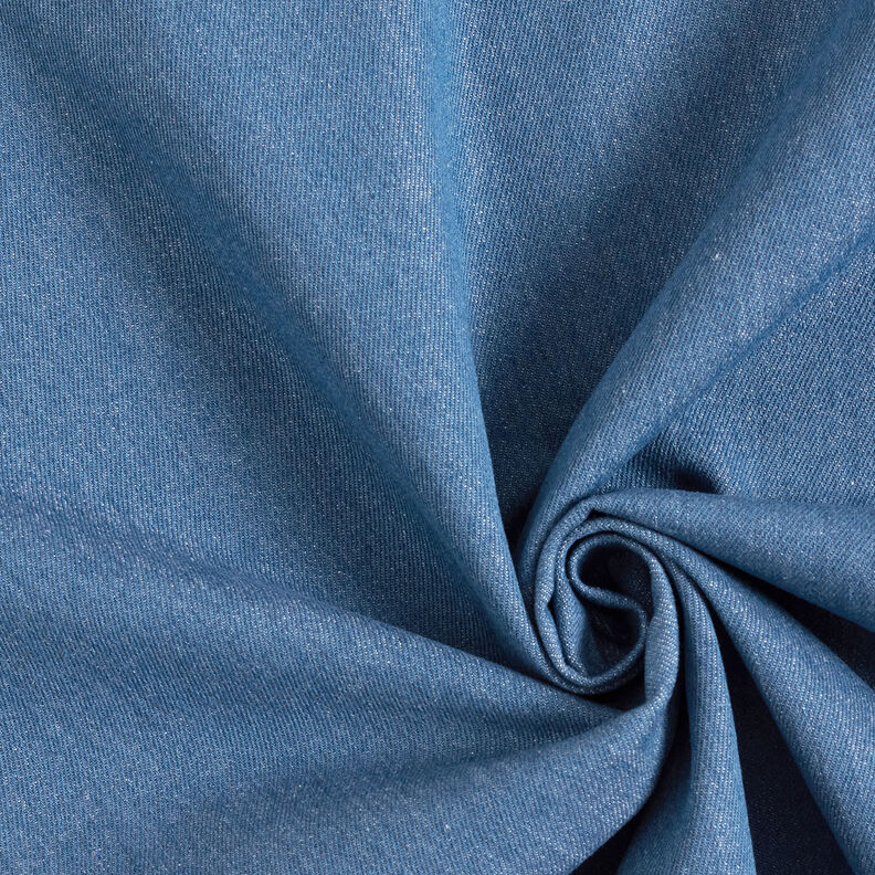 Baumwoll-Denim schwer – jeansblau,  image number 1