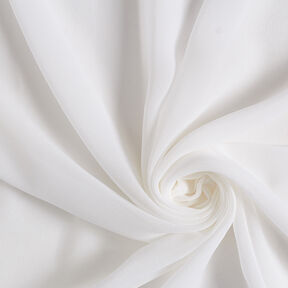 Seidenchiffon – weiss, 