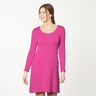 Baumwolljersey Medium Uni – intensiv pink,  thumbnail number 6
