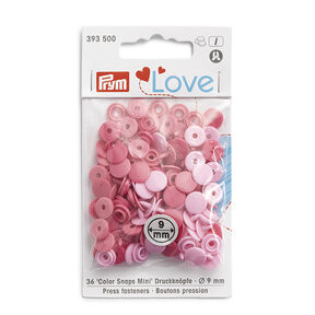 Druckknöpfe Color Snaps Mini [9mm] - rosa/ beere | PRYM love, 