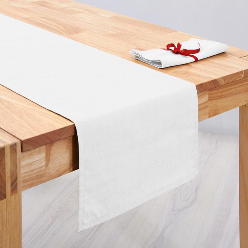 Dekostoff Canvas – weiss,  image number 4