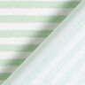 Baumwollstoff Cretonne legere Streifen – hellmint/weiss,  thumbnail number 4