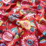 Baumwollstoff Cretonne getupfte Blumen – chili,  thumbnail number 2