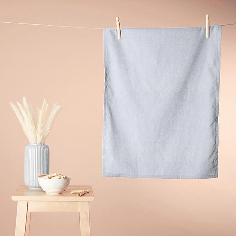 Kuschelfrottee Bambus Uni – weiss,  image number 5