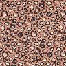 Dekostoff Canvas Leo-Tupfen – zimt/schwarz,  thumbnail number 1