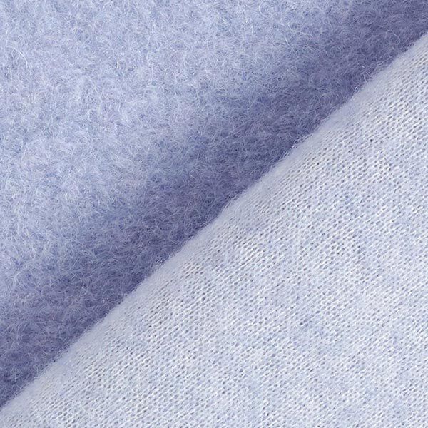 Walkstoff Woll-Mix Uni – hellblau | Reststück 100cm