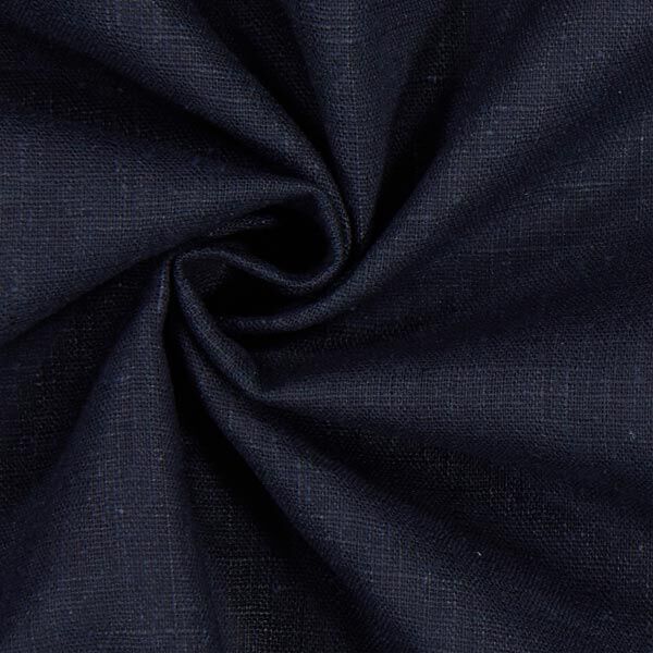 Leinen Medium – navy | Reststück 100cm