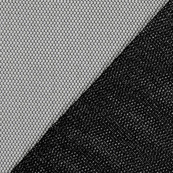Soft Mesh – schwarz | Reststück 50cm