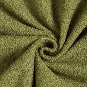Polsterstoff Teddy weich – oliv, 