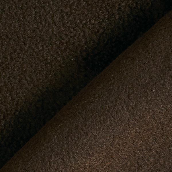 Antipilling Fleece – dunkelbraun | Reststück 100cm