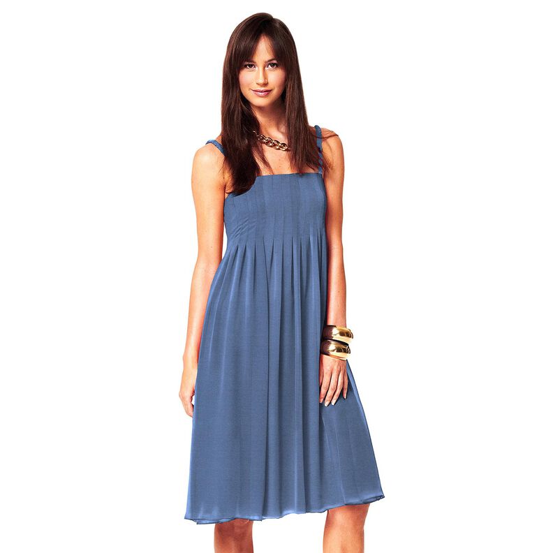 Viskose Jersey Medium – blaugrau, image number 5