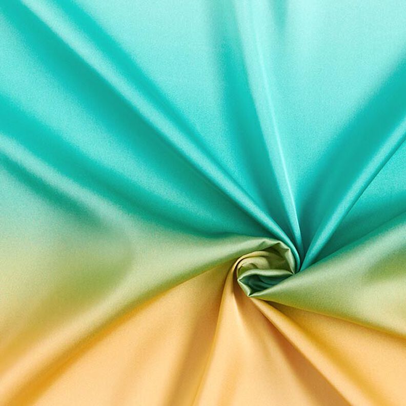 Satin Farbverlauf – pfefferminz/sonnengelb, image number 3