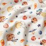 French Terry Sommersweat Katzen und Aliens im Weltall Digitaldruck – elfenbein,  thumbnail number 2