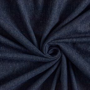Woll-Mix feine Streifen – nachtblau/jeansblau, 