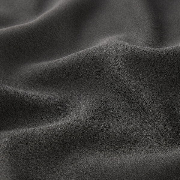 Georgette – schwarz | Reststück 100cm