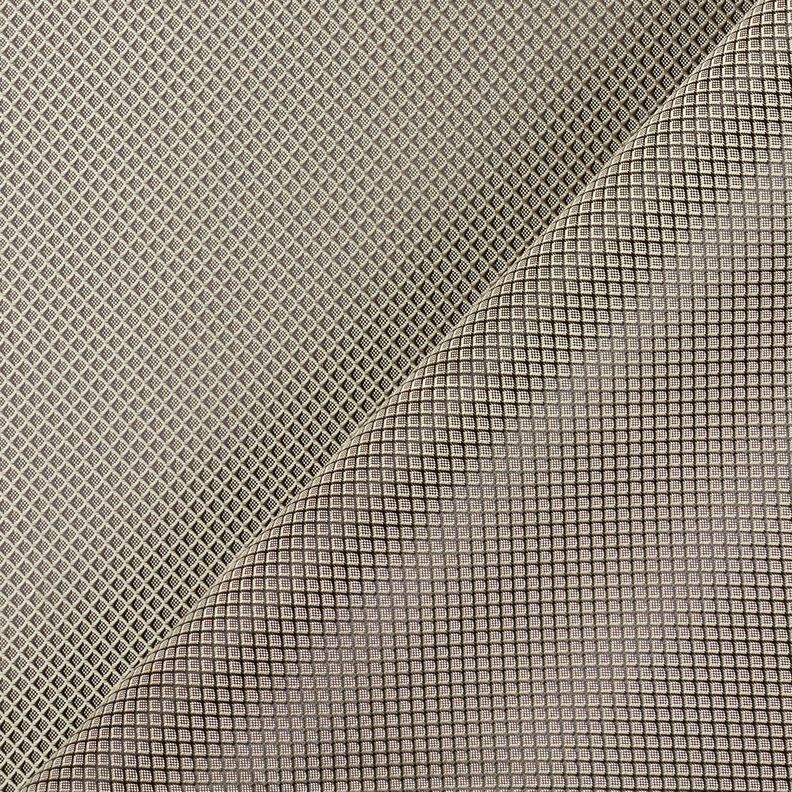 Futterstoff Jacquard kleine Rauten – grau,  image number 3