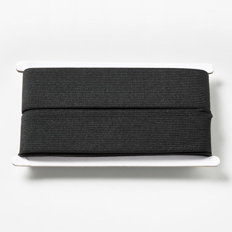 Glattes Gummiband [3 m | 40 mm] – schwarz,  image number 1