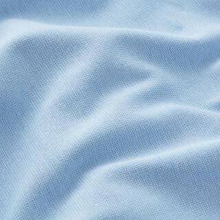 Bündchenstoff Uni – hellblau, 