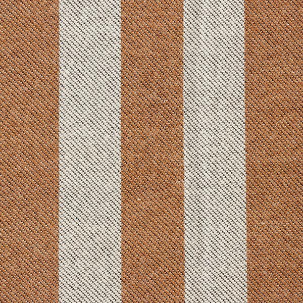 Strickjacquard breite Längsstreifen – currygelb/weiss, image number 1