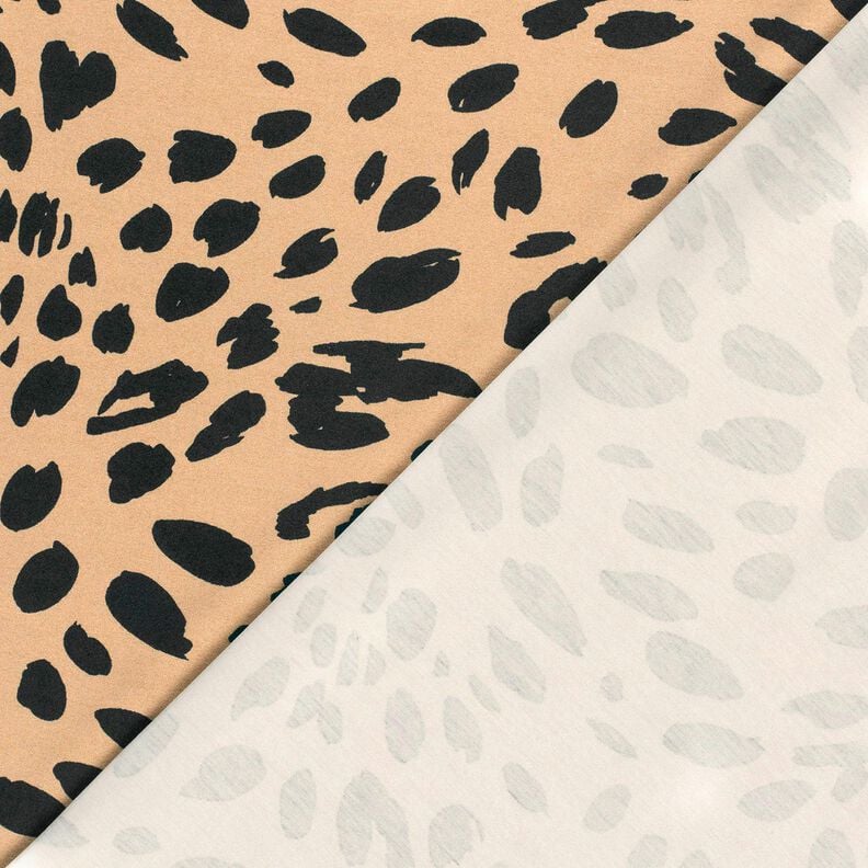 Romanit Jersey Leoprint – mocca/schwarz, image number 4