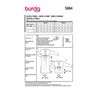 Plus-Size Kleid / Tunika | Burda 5864 | 44-54,  thumbnail number 9