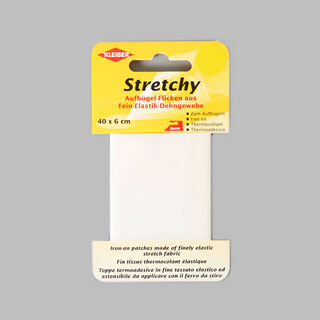 Stretchy Flicken – weiss, 