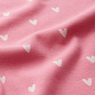Alpenfleece Herzen – rosa, 