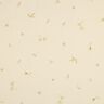 GOTS Baumwolljersey Zweige und Pflanzen | Poppy Fabrics – creme/rehbraun,  thumbnail number 1