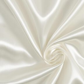 Polyestersatin – elfenbein, 