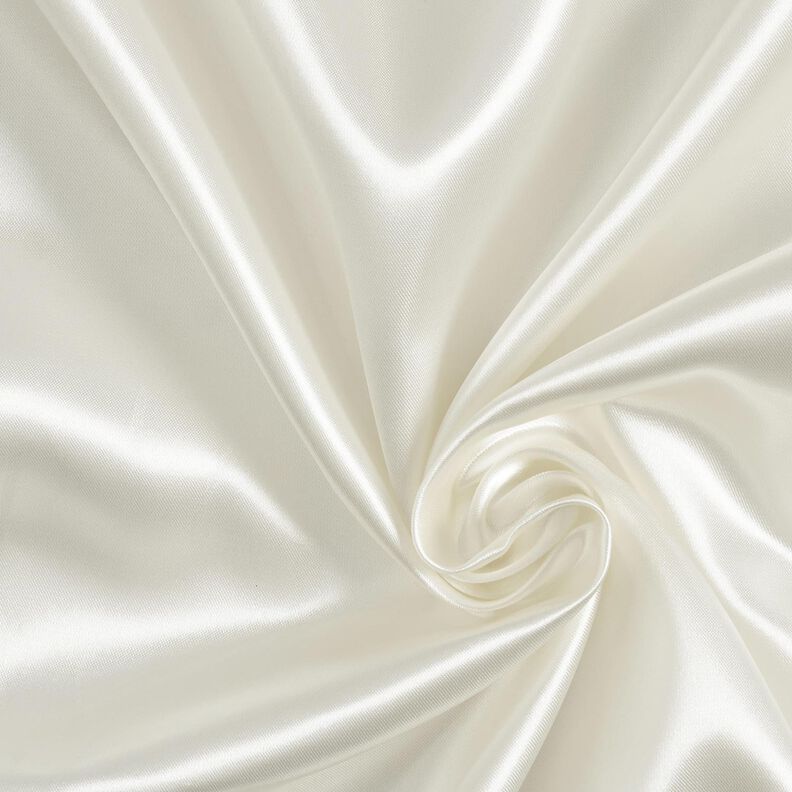Polyestersatin – elfenbein, image number 1