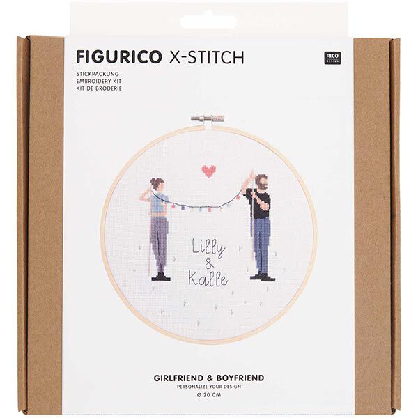Stickset Girlfriend & Boyfriend | Rico Design,  image number 1
